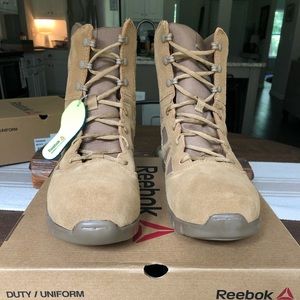 Reebok Sublite Cushion Tactical Boot, Coyote Brown- never worn still with box
